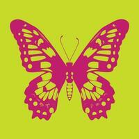 Swallowtail Butterfly Duotone vector