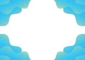 abstract blue gradient style white background vector