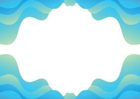 abstract blue gradient white background design vector