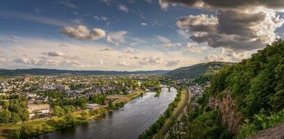 Trier from above in sunny weather photo