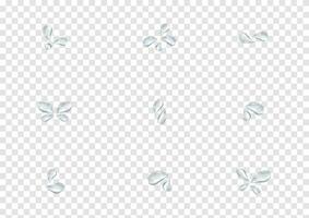 water drop set on background vector