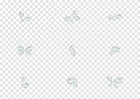 water drop set on background vector