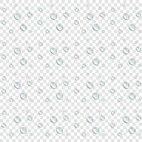 realistic waterdrop splash on background vector