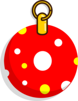 rot Ball Ornament schmücken Feier Neu Jahr oder Weihnachten rot Design png