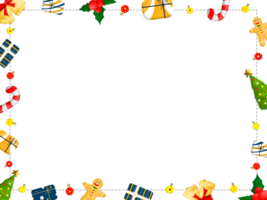 allegro Natale impostato articolo arredamento telaio confine carta decorazione design png