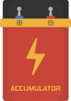 batteria icona semplice png