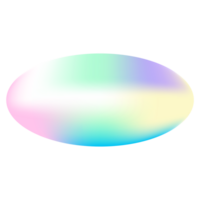 holografiska klistermärke, hologram märka oval form. png klistermärke för design mockup. holografiska texturerad klistermärke för förhandsvisning taggar, etiketter