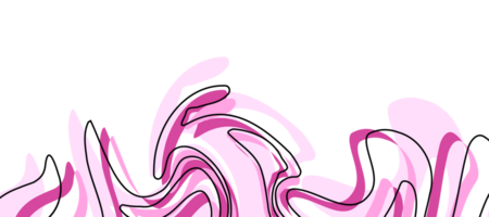 abstrait rose l'eau liquide avec grandes lignes psychédélique transparent Contexte png