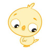 Lonely little chick png