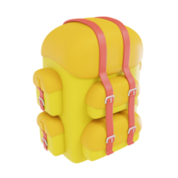 sac à dos 3d icône Voyage et vacances png