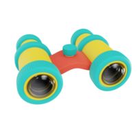binocular 3D Icon Travel and Holidays png