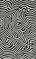 abstract wavy black and white background pattern vector