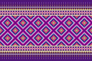 geométrico étnico modelo tradicional diseño para fondo, alfombra, fondo de pantalla, ropa, envase, batik, tela, vector ilustración bordado estilo.