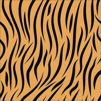 Abstract tiger stripes seamless pattern background vector