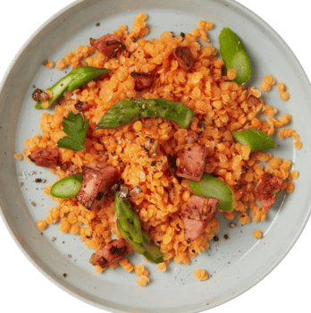 desayuno en un porcelana plato cortar fuera aislado transparente antecedentes png