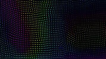AI generated Abstract wavy liquid background animation, Abstract neon colors geometric wavy  background video