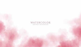 Abstract horizontal watercolor background. Neutral light colored empty space background illustration vector