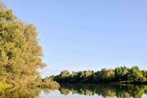 Scenic lake view photo