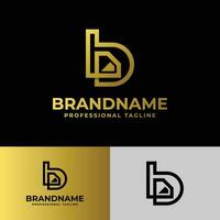 Letter B Lowercase Diamond Logo, suitable for business related to Diamond with B initial vector