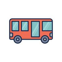 bus icon vector design template simple and modern