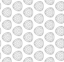 Black and white seamless abstract pattern. Background and backdrop. Grayscale ornamental design. vector
