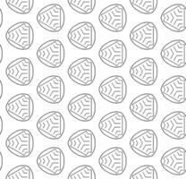 Black and white seamless abstract pattern. Background and backdrop. Grayscale ornamental design. vector