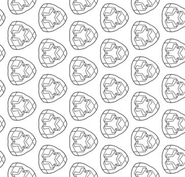 Black and white seamless abstract pattern. Background and backdrop. Grayscale ornamental design. vector