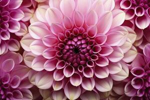 AI generated Dahlia flower background.  AI Generated. photo