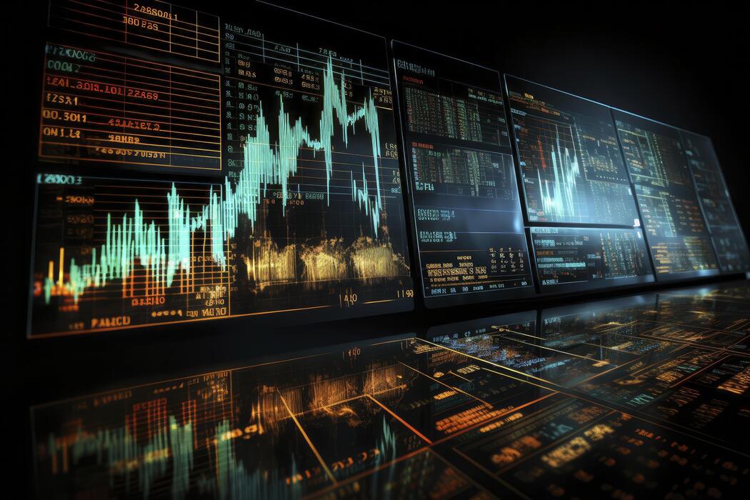 Trading Monitors Stock Photos, Images and Backgrounds for Free Download