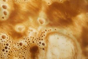 AI generated Coffee foam texture. AI Generated photo