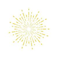 Sparkling Firework illustration vector