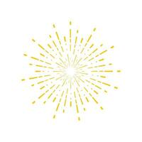 Sparkling Firework illustration vector