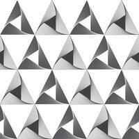 triangle seamless pattern, black and white, monochrome, pyramid shape, geometric zigzag, swirl line, background, wall paper, vector illustration