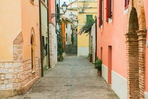 Sirolo is a picturesque town situated along the Adriatic coast in the Marche region of Italy. Known for its stunning beaches, clear blue waters, and charming historic center. photo