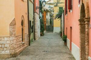 Sirolo is a picturesque town situated along the Adriatic coast in the Marche region of Italy. Known for its stunning beaches, clear blue waters, and charming historic center. photo