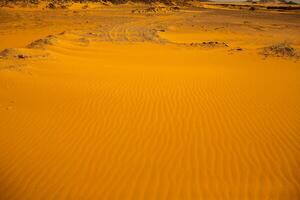 paisaje de Sáhara Desierto en Egipto. conceptual para libertad, disfrutando el viaje. foto