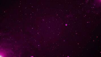 Abstract background with particles, color animation for background video