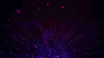 Abstract background with particles, color animation for background video