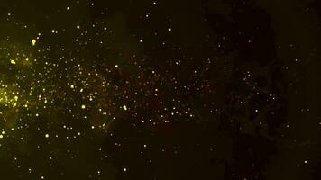 Abstract background with particles, color animation for background video