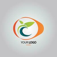 un logo con resumen vector logo diseño