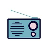 radio icon design vector template