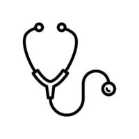 stetoskop icon design vector template