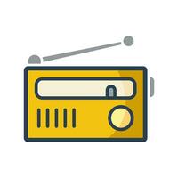 radio icon design vector template