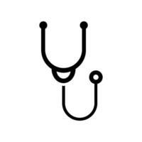 stetoskop icon design vector template