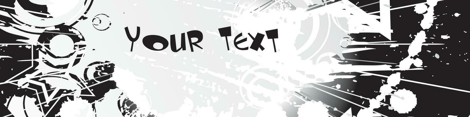 abstract banner template