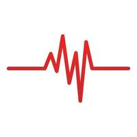 Health medical heartbeat pulse vector