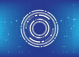 Hi tech background illustration design vector