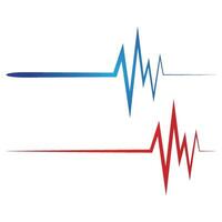 Health medical heartbeat pulse vector