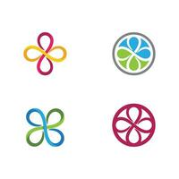 flower vector icon design