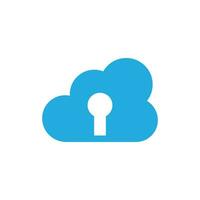 Cloud template icon illustration vector